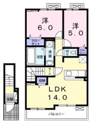 サニーテラスの物件間取画像